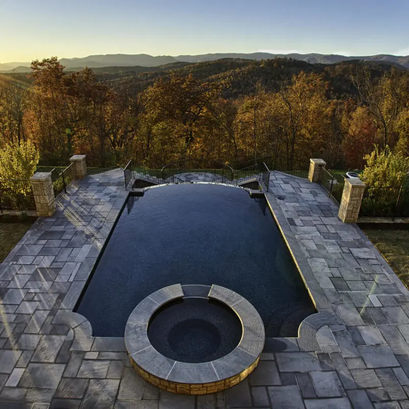 Pool+Overlooking+Woods